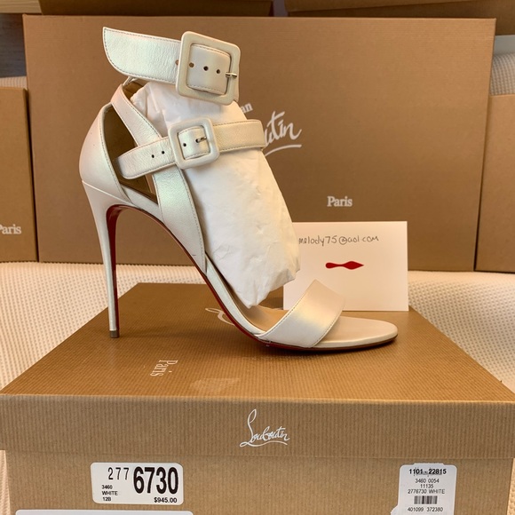 Christian Louboutin Shoes - Multipot 100 Nappa snow